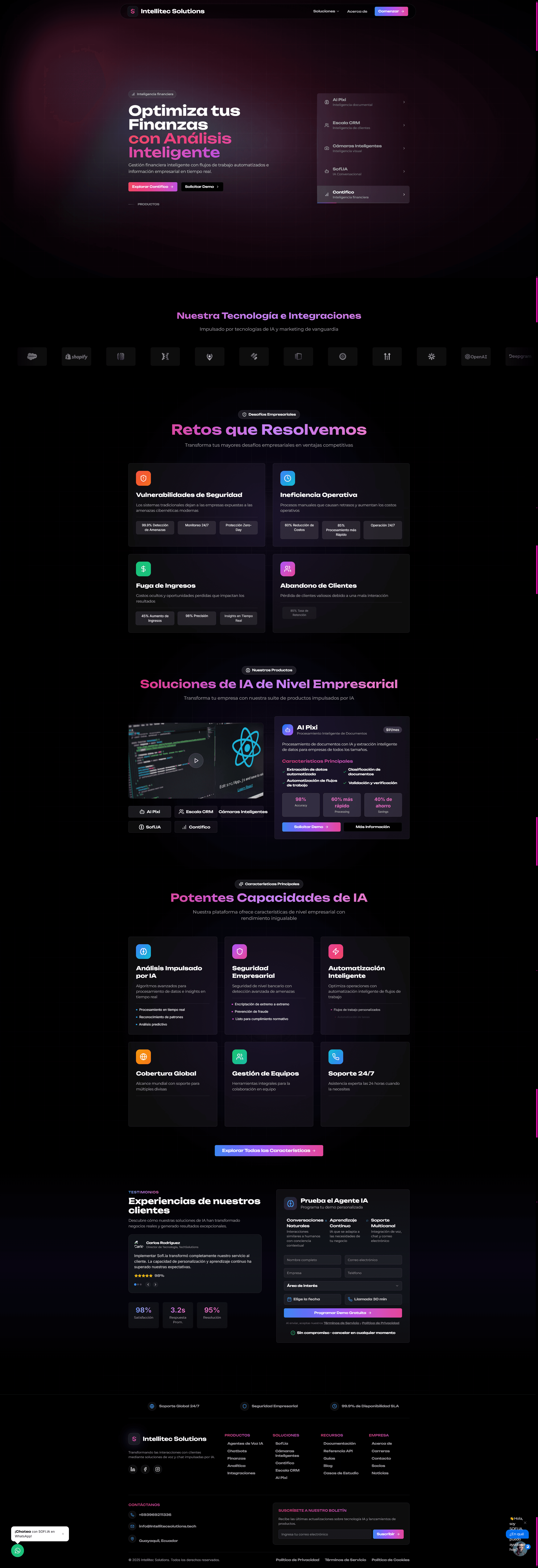 Ecuadorian AI-Powered B2B Solutions Provider